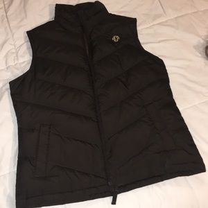 Monogrammed kCa Dark Brown Vest